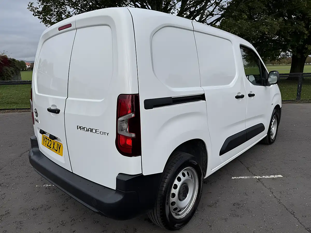 Used 2022 Toyota Proace City Active White - Interior and Exterior details 12
