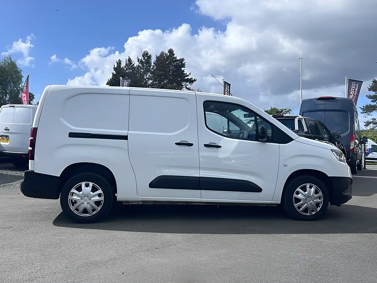 Used 2022 Toyota Proace City Icon Long Panel Van White - Interior and Exterior details 2