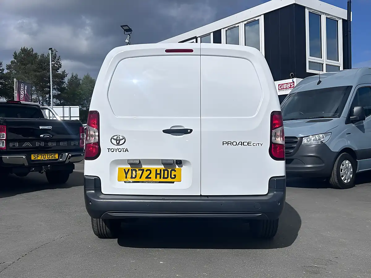 Used 2022 Toyota Proace City Icon Long Panel Van White - Interior and Exterior details 4