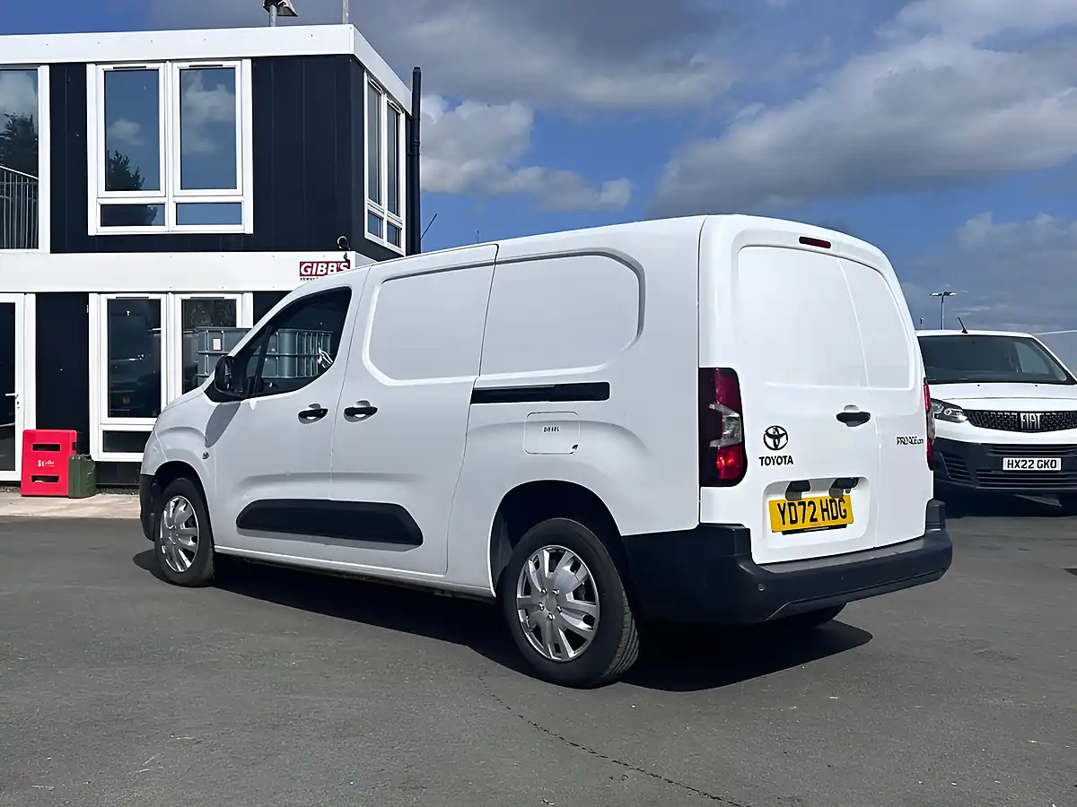 Used 2022 Toyota Proace City Icon Long Panel Van White - Interior and Exterior details 6