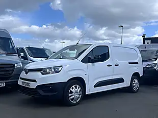 Used 2022 Toyota Proace City Icon Long Panel Van White - Interior and Exterior details 8