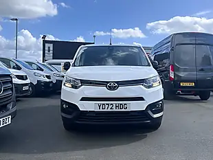 Used 2022 Toyota Proace City Icon Long Panel Van White - Interior and Exterior details 9