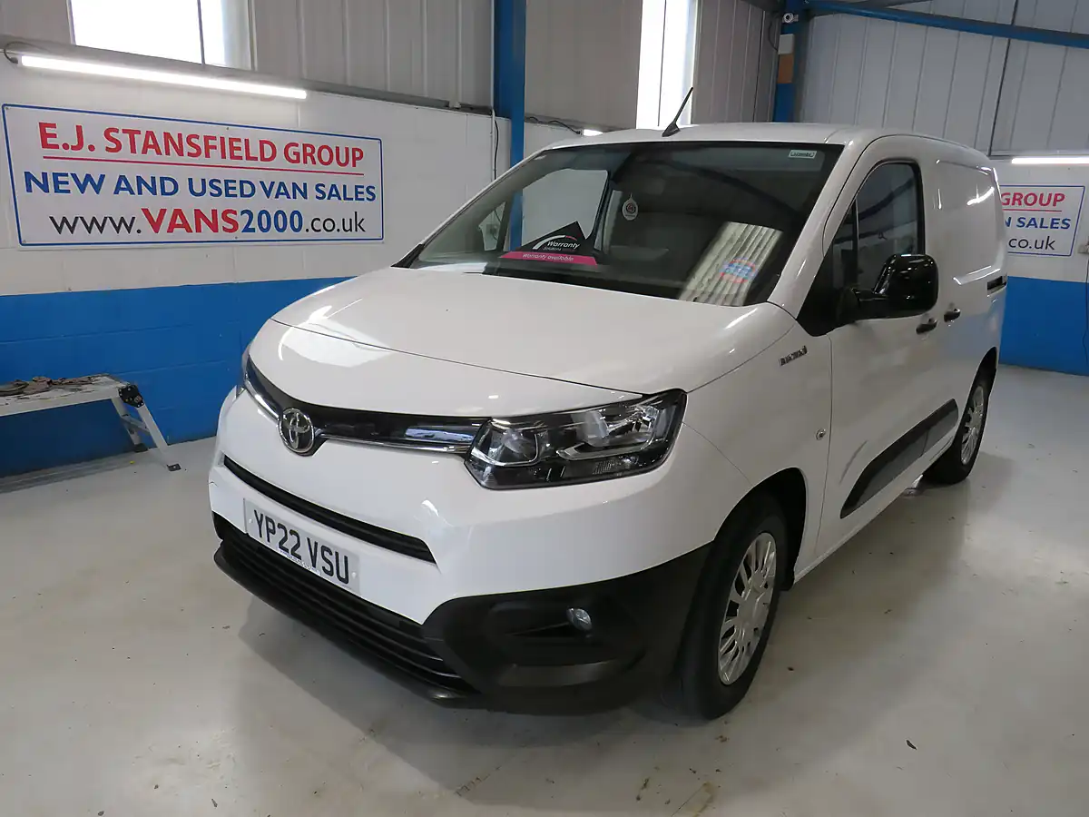 Used 2022 Toyota Proace City Icon White - Front View