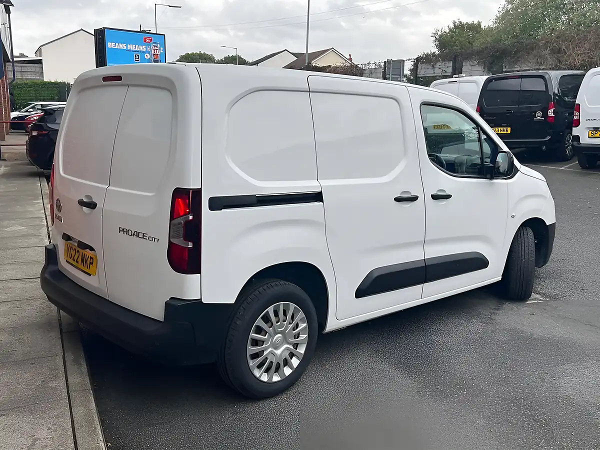 Used 2022 Toyota Proace City Icon White - Interior and Exterior details 3