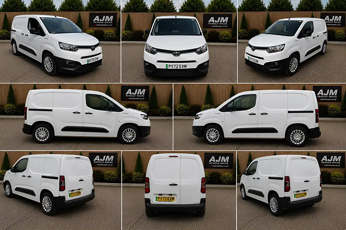 Used 2022 Toyota Proace City L1 Icon White - Interior and Exterior details 2
