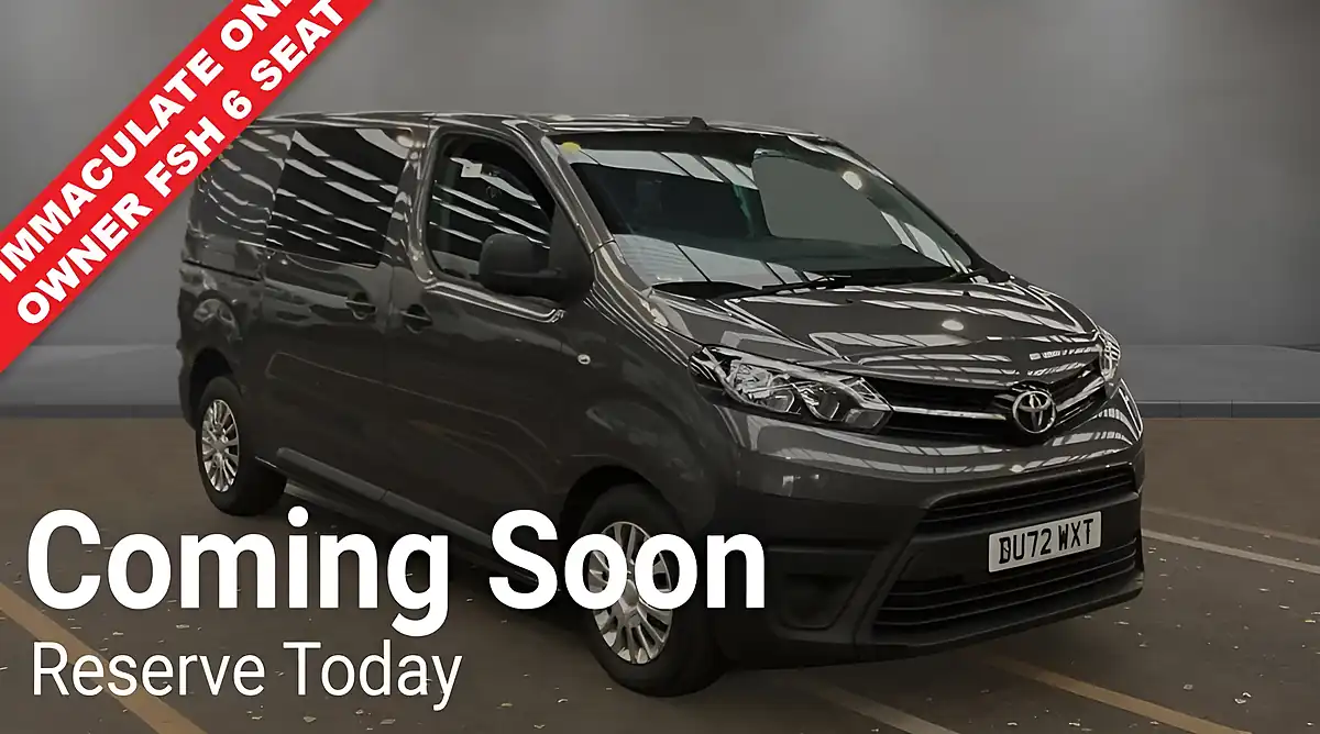 Used 2022 Toyota Proace Icon Medium 6 SEAT Grey - Front View