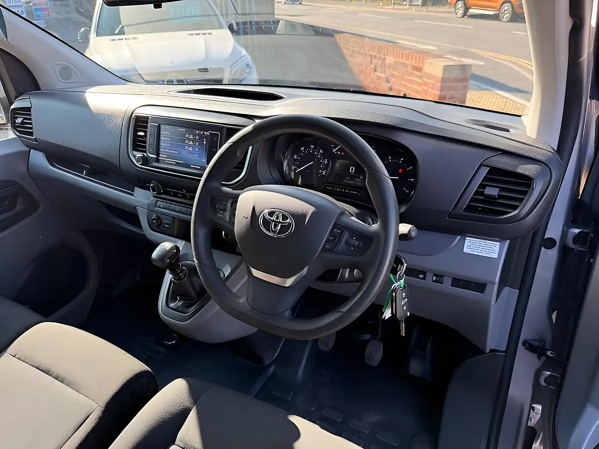 Used 2022 Toyota Proace Icon Medium Panel Van Mwb Grey - Interior and Exterior details 12