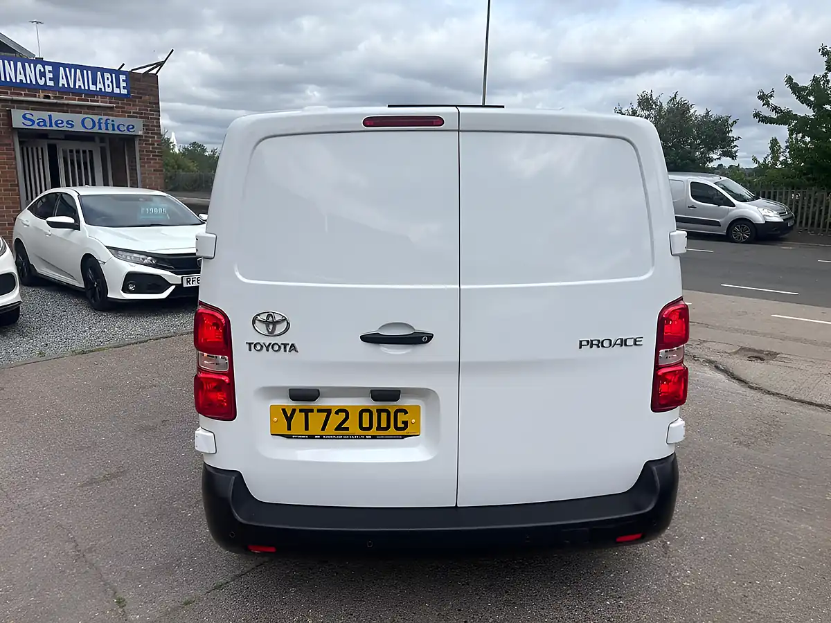 Used 2022 Toyota Proace Icon White - Interior and Exterior details 11