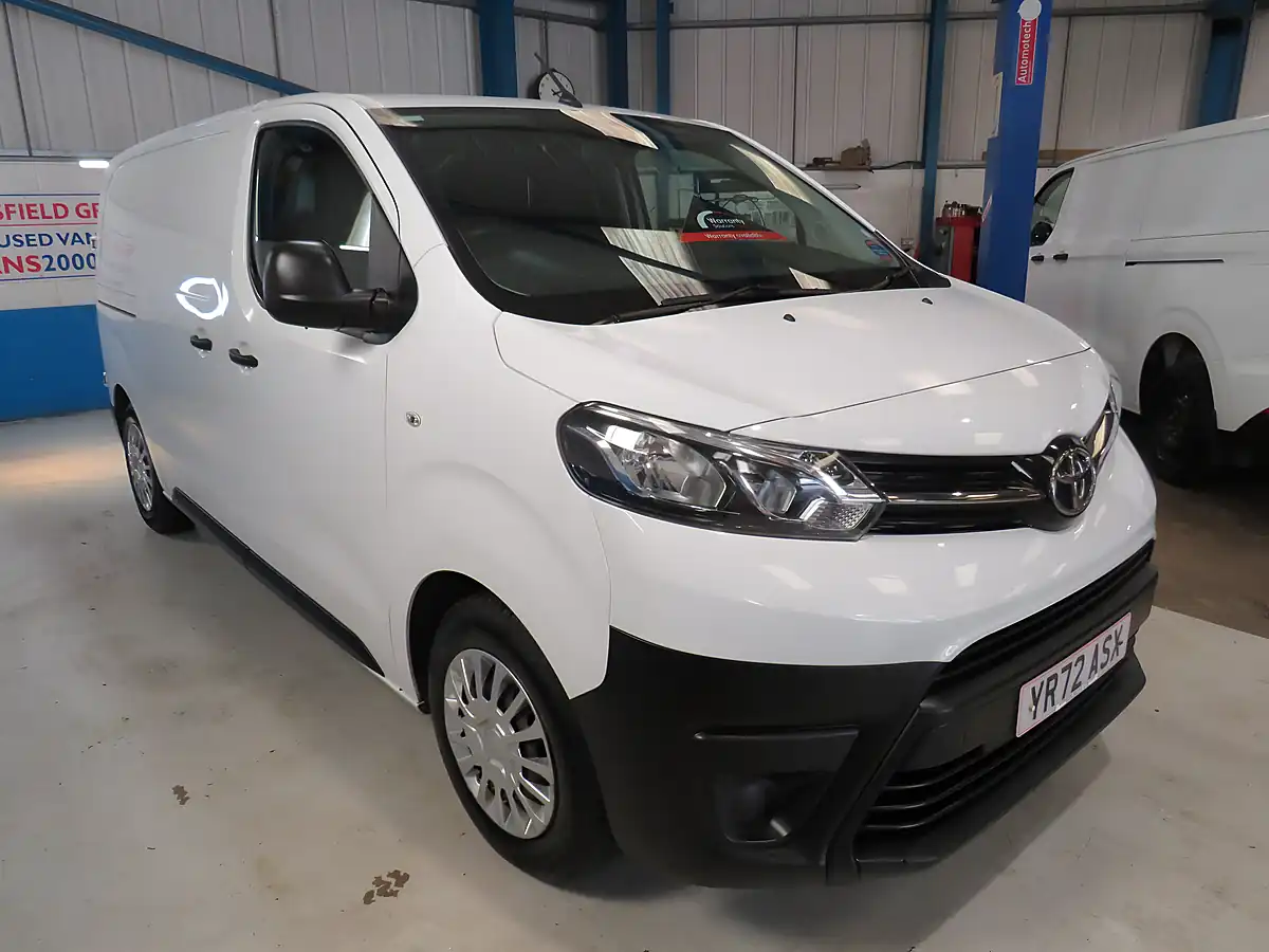 Used 2022 Toyota Proace Icon White - Interior and Exterior details 2