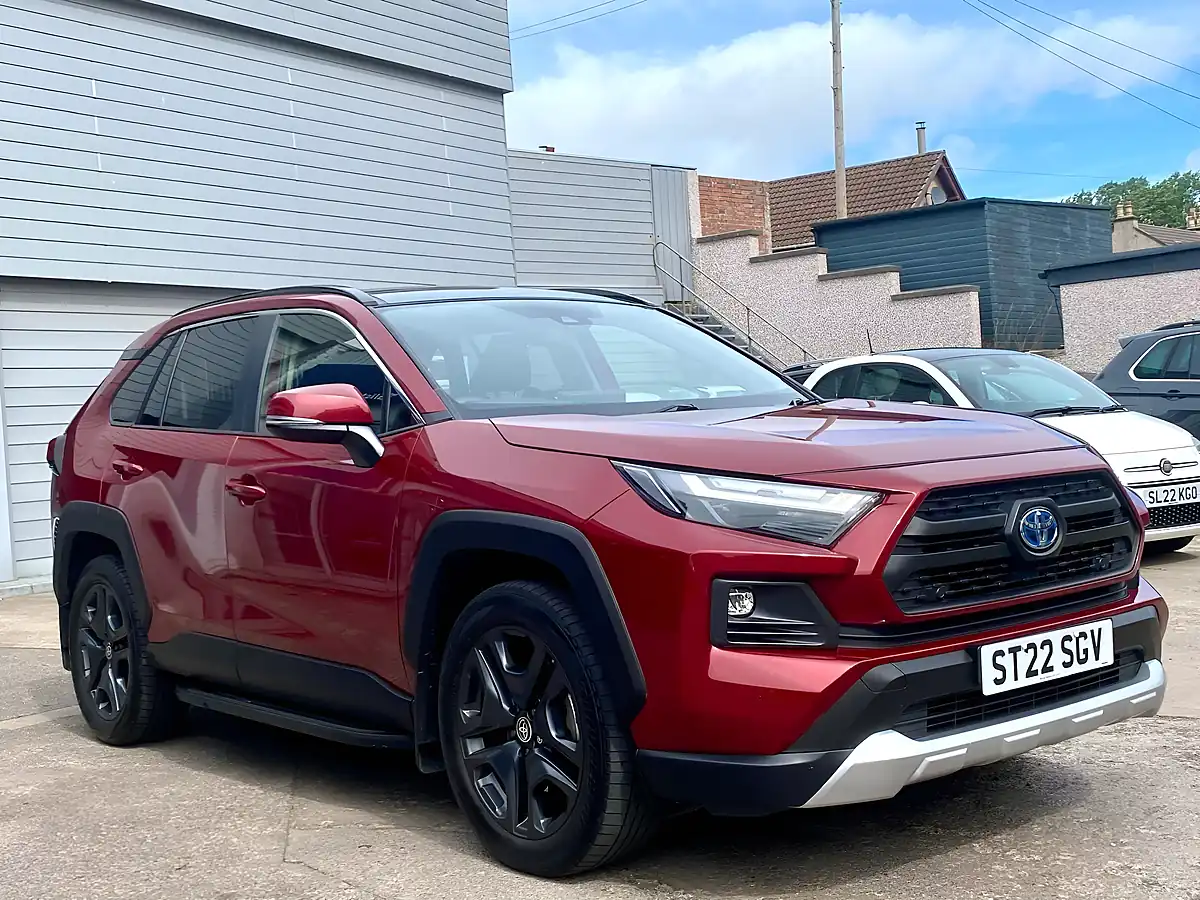 Used 2022 Toyota RAV4 Adventure Red - Interior and Exterior details 2