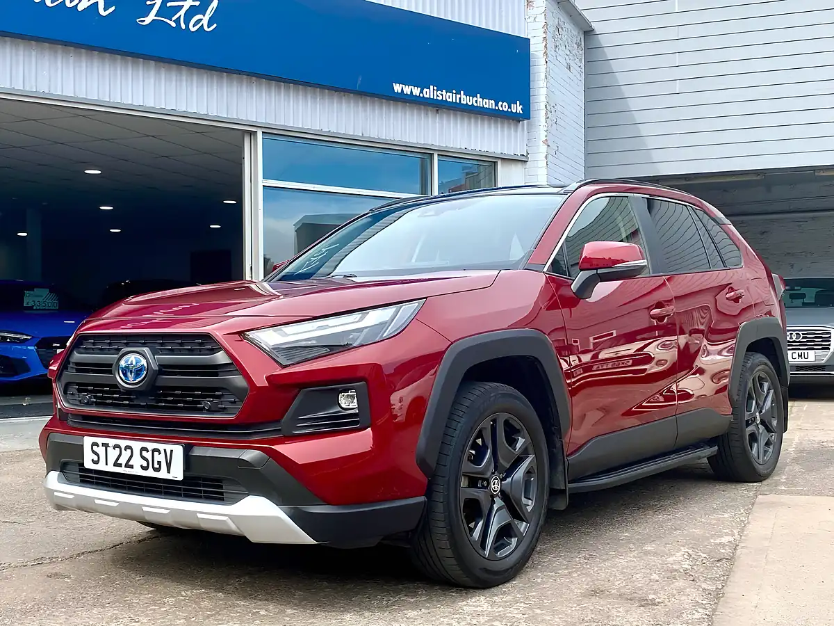 Used 2022 Toyota RAV4 Adventure Red - Interior and Exterior details 5
