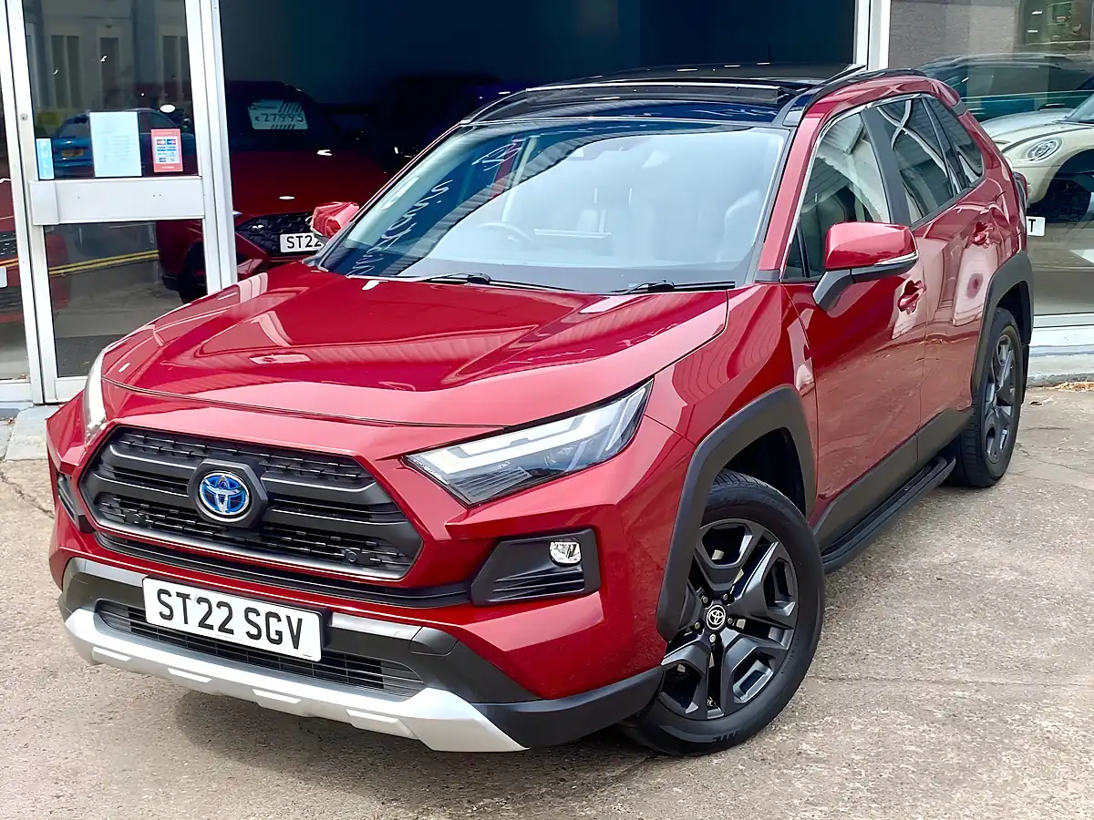 Used 2022 Toyota RAV4 Adventure Red - Interior and Exterior details 6