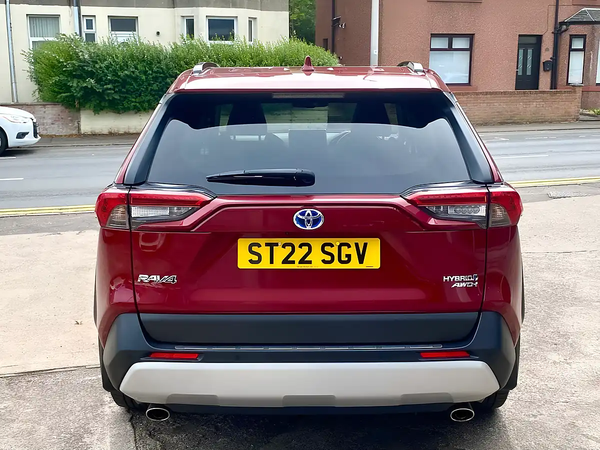 Used 2022 Toyota RAV4 Adventure Red - Interior and Exterior details 8