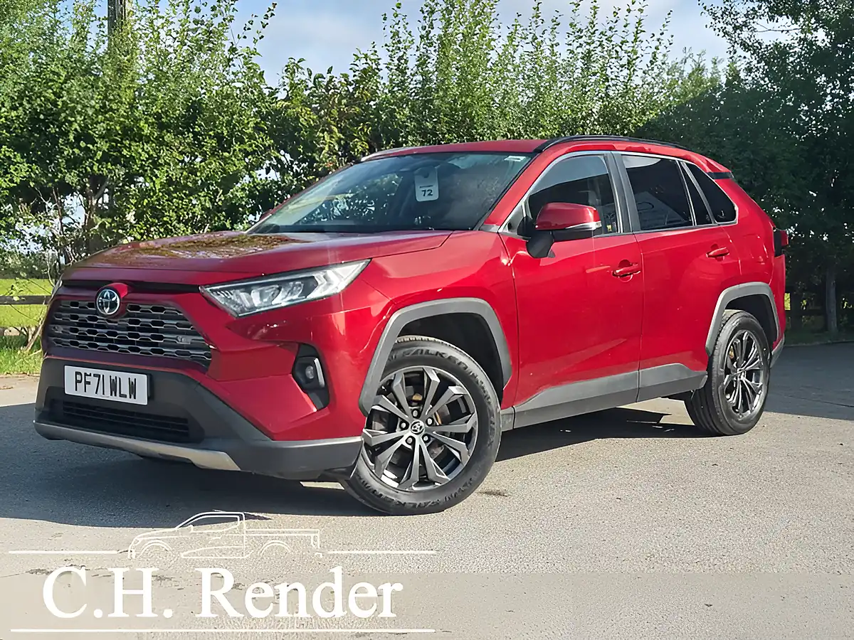 Used 2022 Toyota Rav4 Design Red - Front View