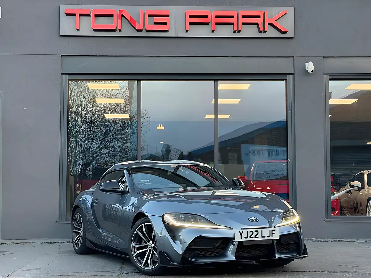 Used 2022 Toyota Supra Gr Pro Grey - Front View