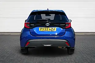 Used 2022 Toyota Yaris Design Blue - Interior and Exterior details 4