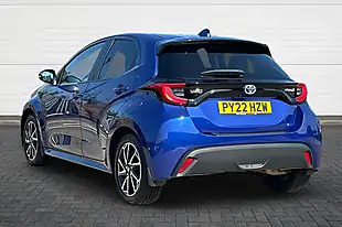 Used 2022 Toyota Yaris Design Blue - Interior and Exterior details 5