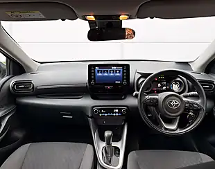 Used 2022 Toyota Yaris Design White - Interior and Exterior details 11