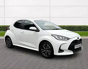 Used 2022 Toyota Yaris Design White - Interior and Exterior details 20
