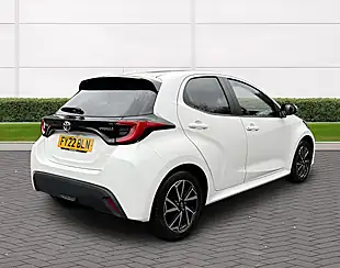Used 2022 Toyota Yaris Design White - Interior and Exterior details 3