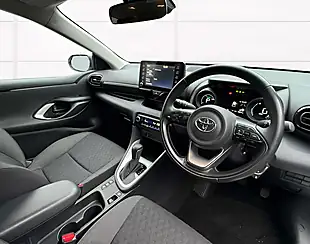 Used 2022 Toyota Yaris Design White With Black Highlights - Interior and Exterior details 10