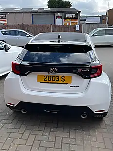 Used 2022 Toyota Yaris Gr Circuit White - Interior and Exterior details 13