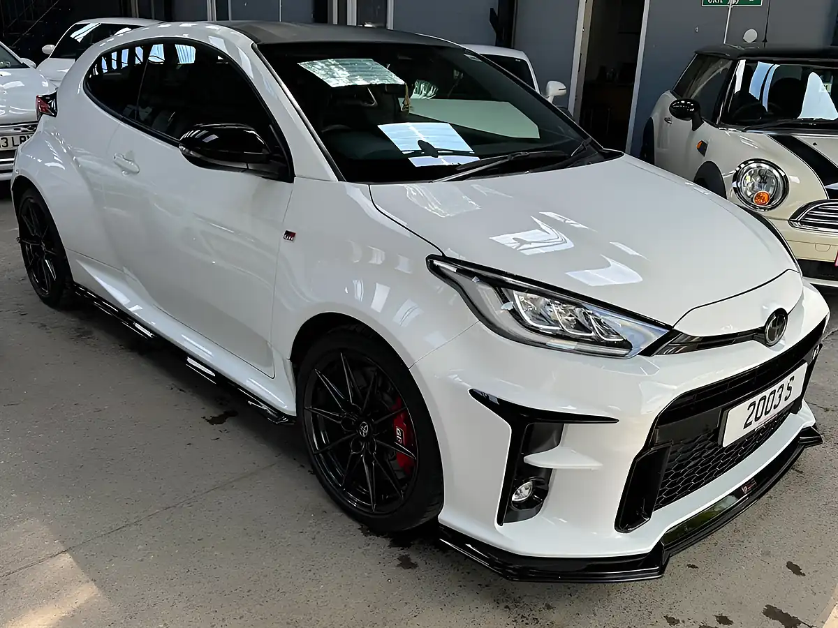 Used 2022 Toyota Yaris Gr Circuit White - Interior and Exterior details 15