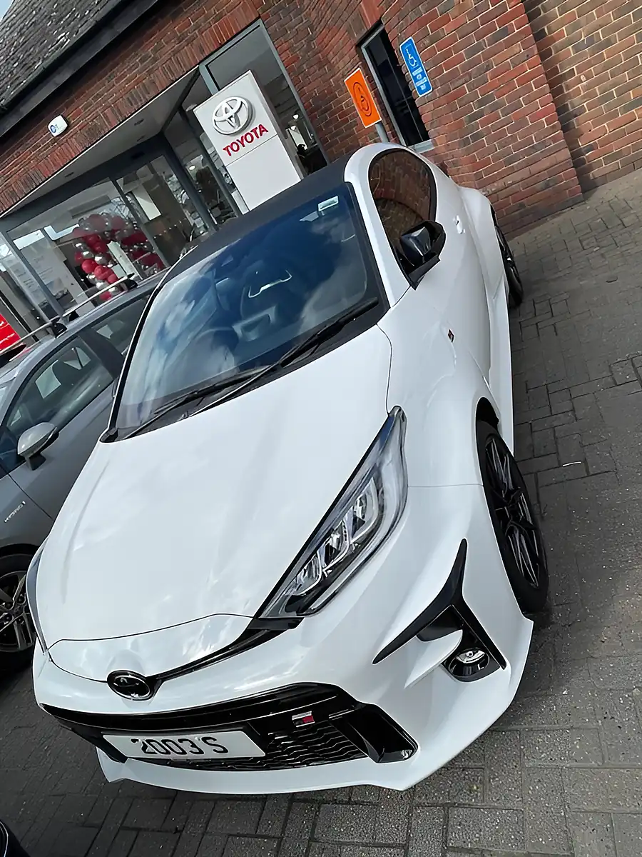 Used 2022 Toyota Yaris Gr Circuit White - Interior and Exterior details 9