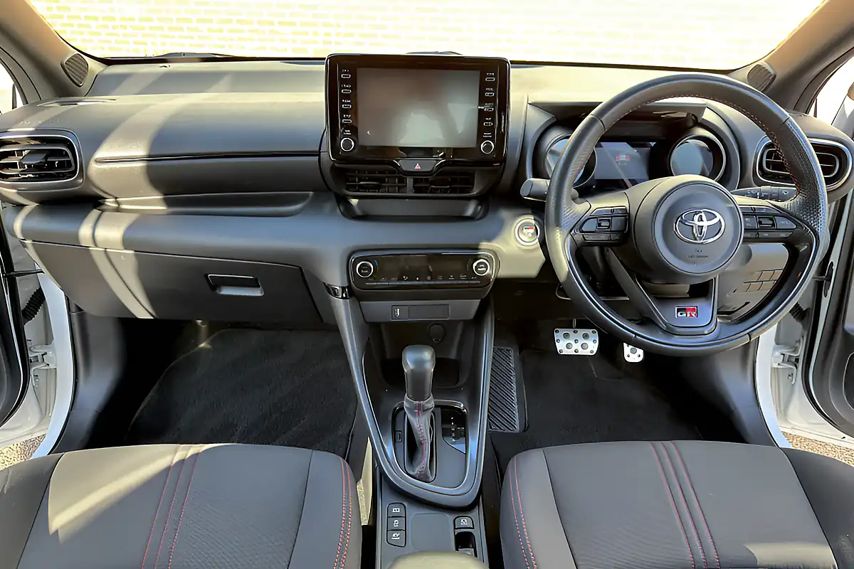 Used 2022 Toyota Yaris Gr Sport White - Interior and Exterior details 4