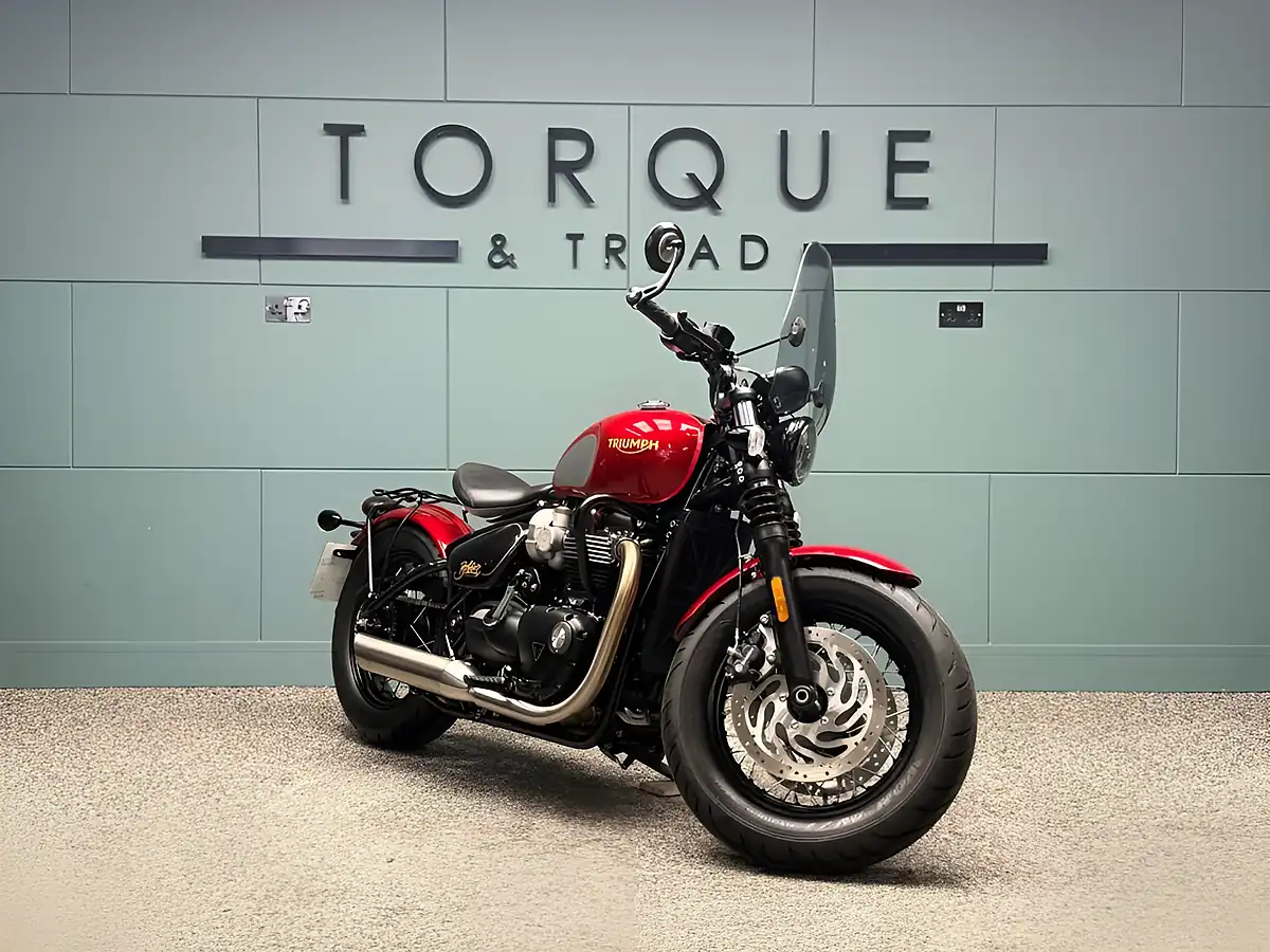 Used 2022 Triumph Bobber Gold Line Red - Interior and Exterior details 10