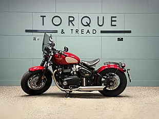 Used 2022 Triumph Bobber Gold Line Red - Interior and Exterior details 8