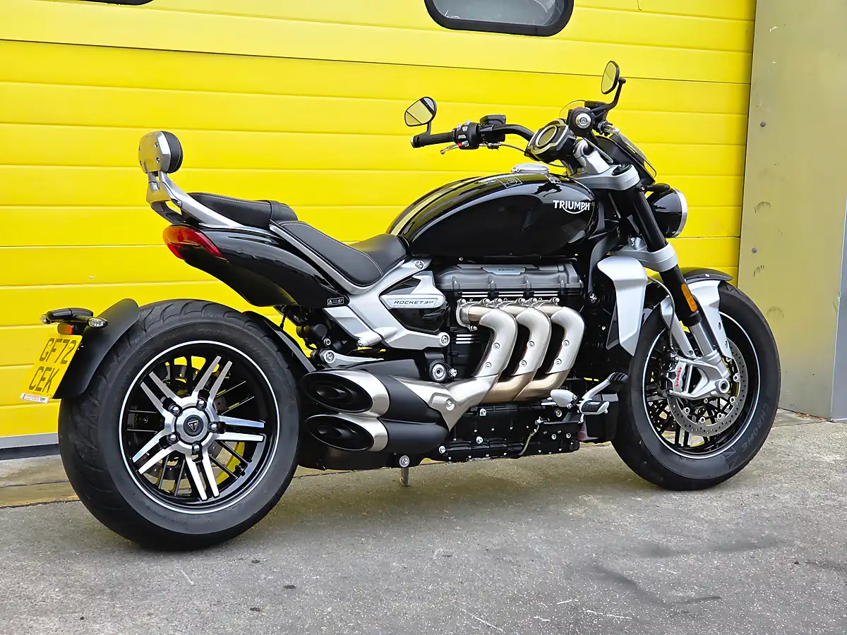 Used 2022 Triumph Rocket Iii GT Black - Interior and Exterior details 4