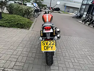 Used 2022 Triumph Scrambler 1200 Xe Orange - Interior and Exterior details 9