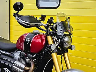 Used 2022 Triumph Scrambler 1200 Xe Red - Interior and Exterior details 11