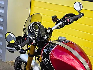 Used 2022 Triumph Scrambler 1200 Xe Red - Interior and Exterior details 18