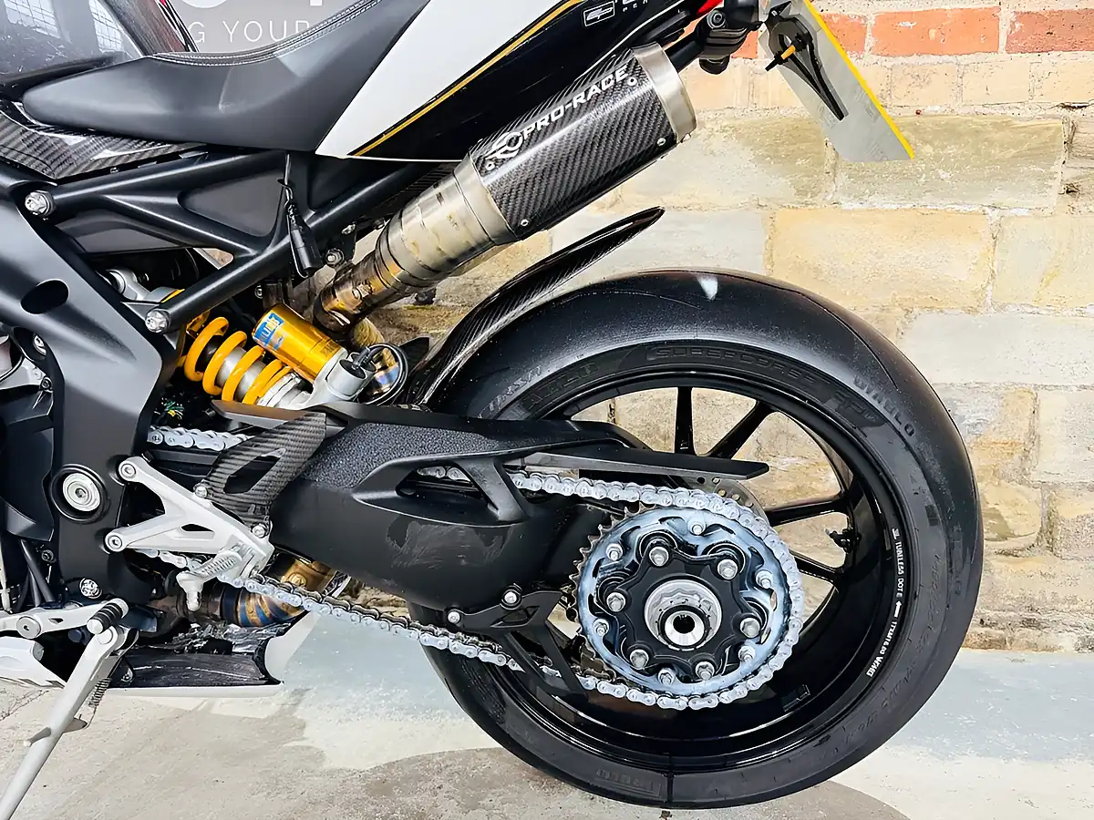 Used 2022 Triumph Speed Triple 1200 Rr Motogp Kit White - Interior and Exterior details 17