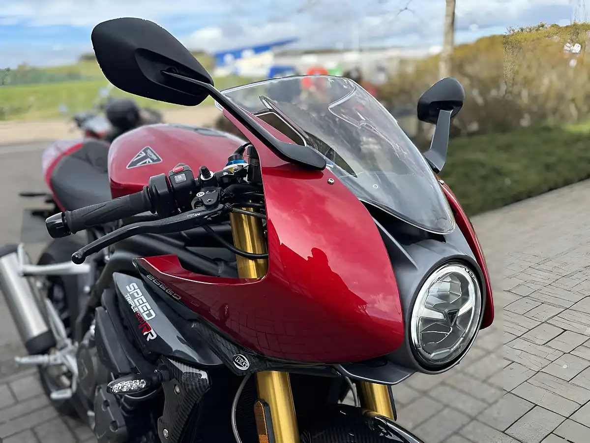 Used 2022 Triumph Speed Triple 1200 Rr Red - Interior and Exterior details 20