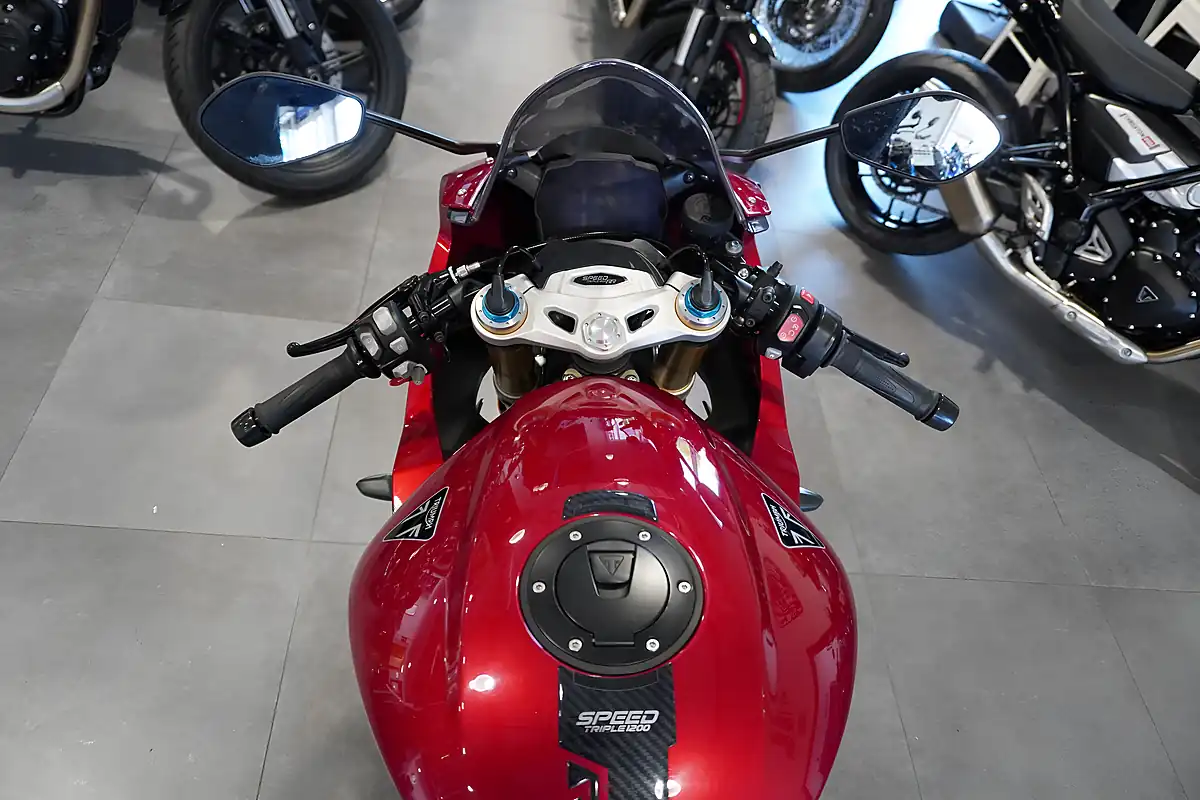 Used 2022 Triumph Speed Triple 1200 Rr Red Metallic - Interior and Exterior details 7