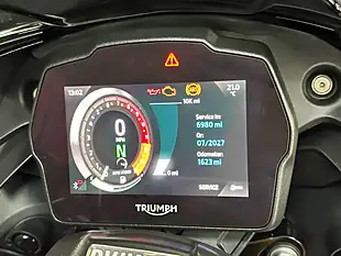 Used 2022 Triumph Speed Triple 1200 RS Silver - Interior and Exterior details 3