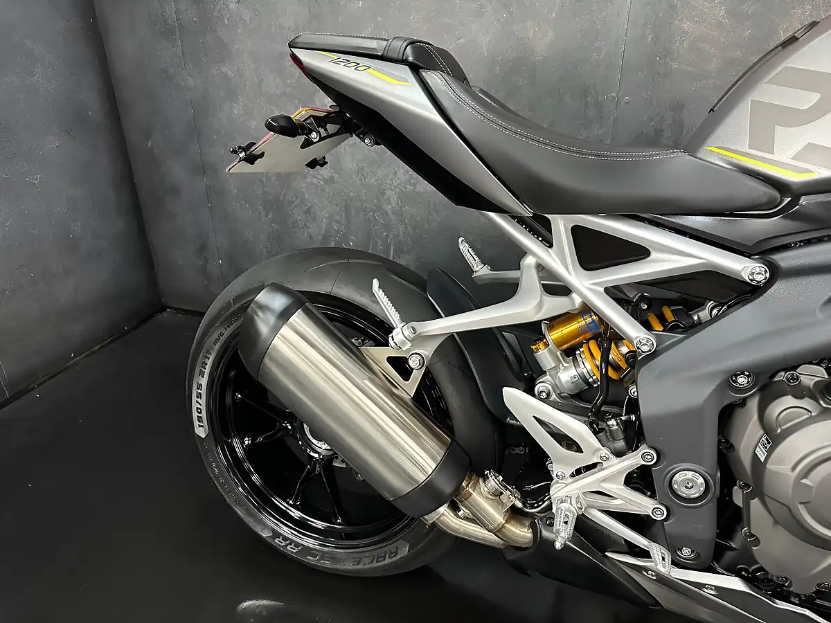 Used 2022 Triumph Speed Triple 1200 RS Silver - Interior and Exterior details 7