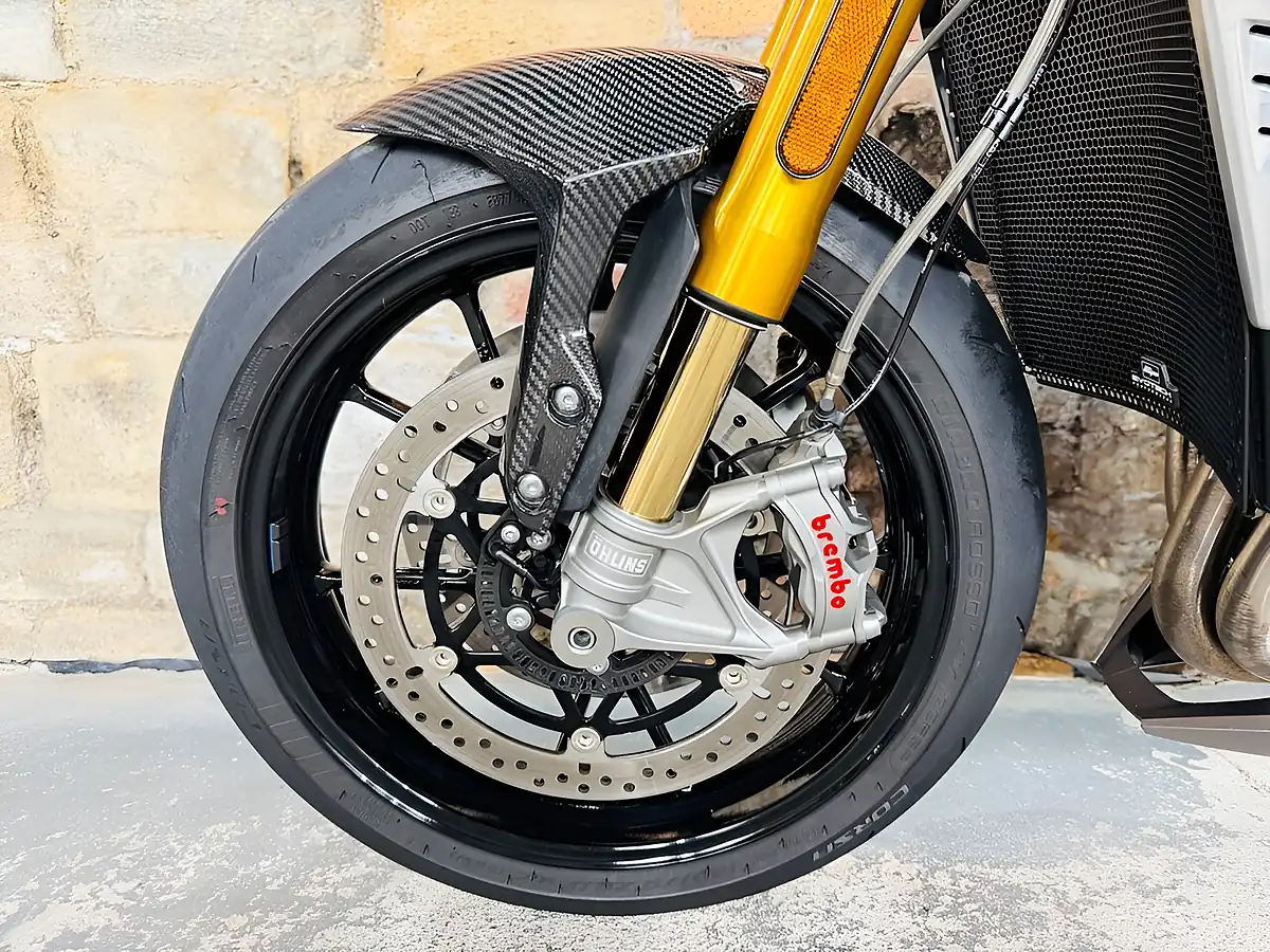 Used 2022 Triumph Speed Triple 1200 RS Silver - Interior and Exterior details 14