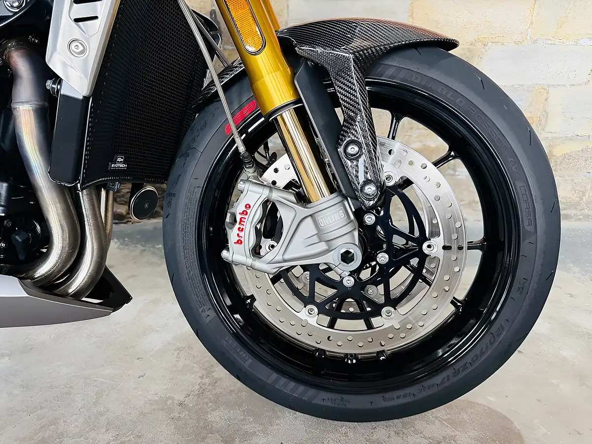 Used 2022 Triumph Speed Triple 1200 RS Silver - Interior and Exterior details 5