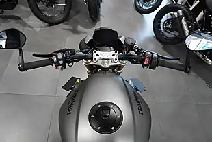 Used 2022 Triumph Speed Triple RS Silver Metallic - Interior and Exterior details 7