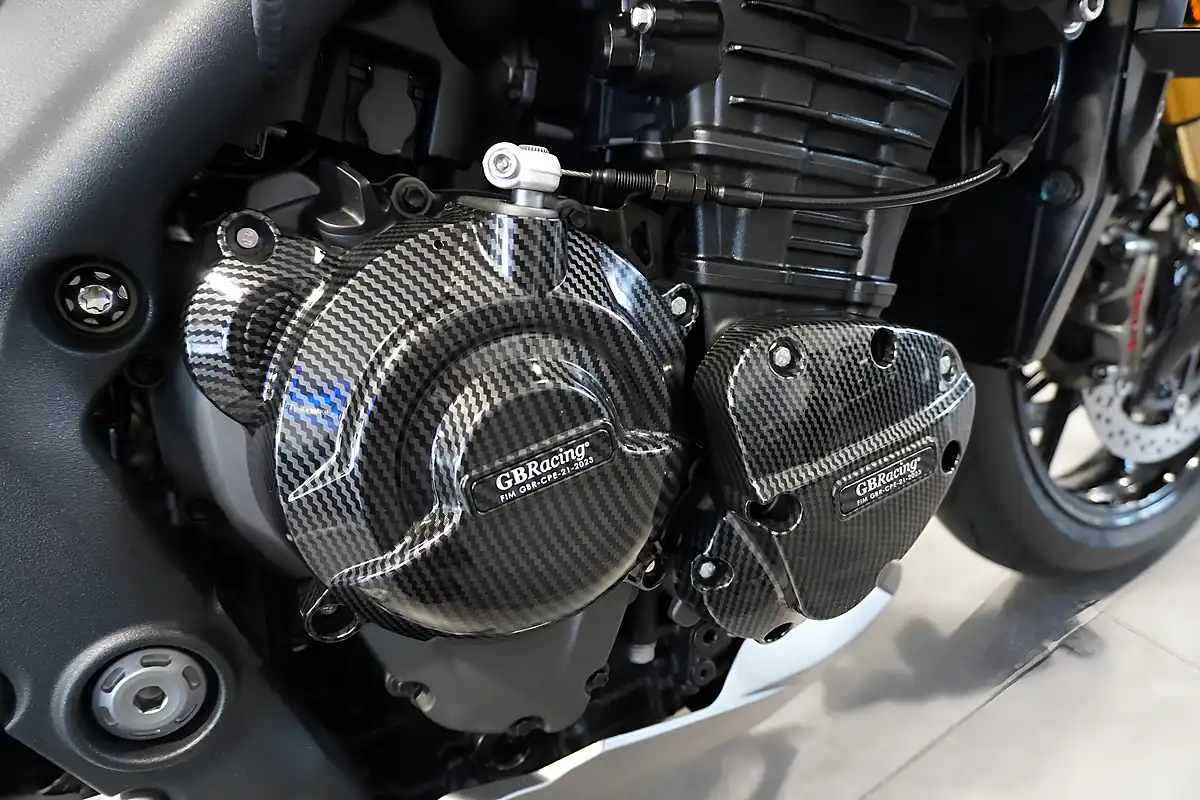 Used 2022 Triumph Speed Triple RS Silver Metallic - Interior and Exterior details 9