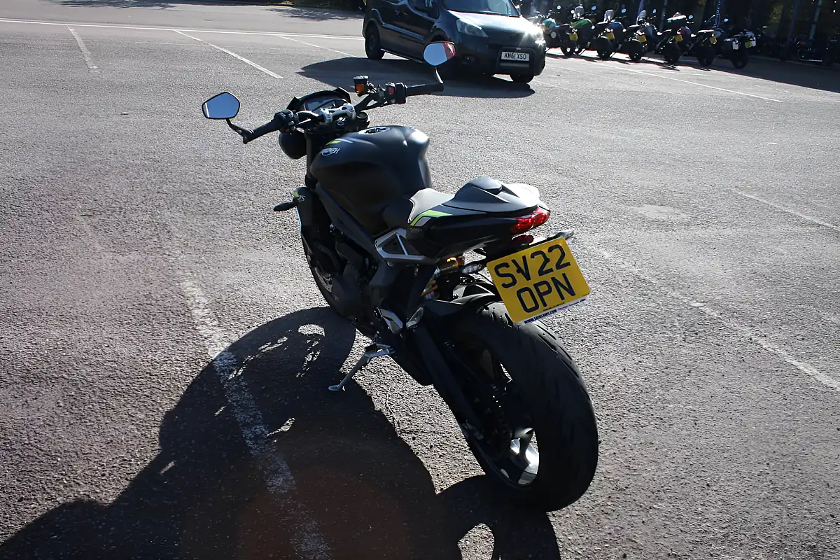 Used 2022 Triumph Street Triple RS Black - Interior and Exterior details 10