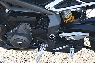 Used 2022 Triumph Street Triple RS Black - Interior and Exterior details 14