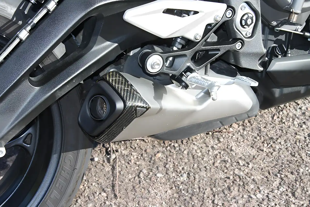 Used 2022 Triumph Street Triple RS Black - Interior and Exterior details 16