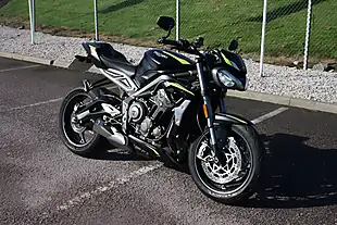 Used 2022 Triumph Street Triple RS Black - Interior and Exterior details 4