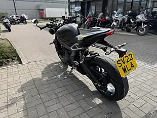 Used 2022 Triumph Street Triple RS Black - Interior and Exterior details 8