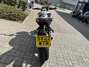 Used 2022 Triumph Street Triple RS Silver - Interior and Exterior details 10